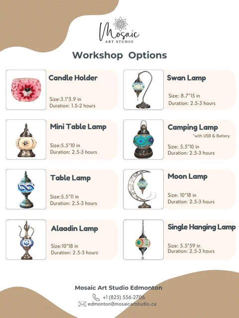 Mosaic Lamp Class