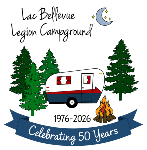 LacBellevue 50th anniversary logo